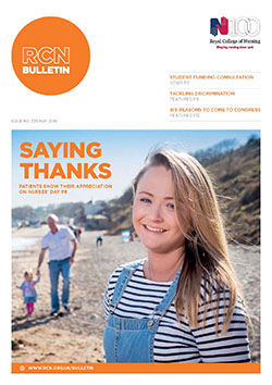 RCN Bulletin May 2016 cover