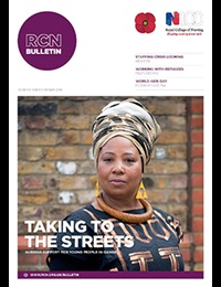 RCN Bulletin November 2016 cover