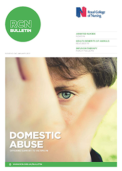 Front cover of January 2017 issue of RCN Bulletin