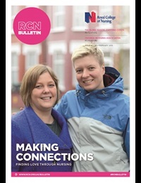 Front cover of February issue of RCN Bulletin