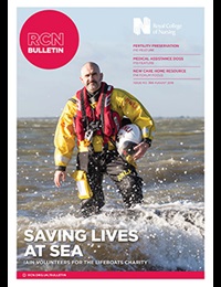 Cover of August issue of RCN Bulletin
