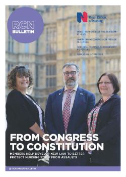 RCN Bulletin October 2018 cover