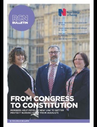 RCN Bulletin October 2018 cover