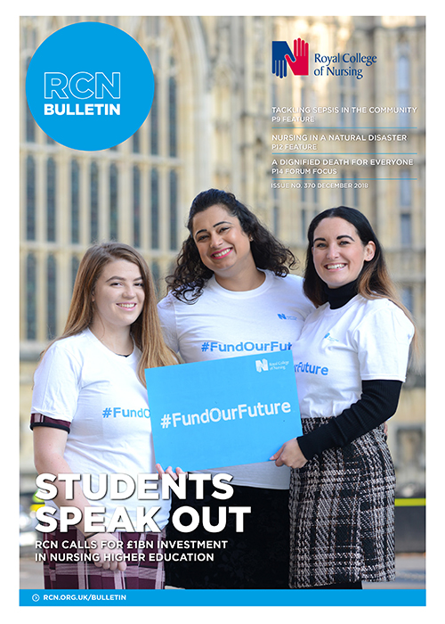 RCN Bulletin cover December 2018