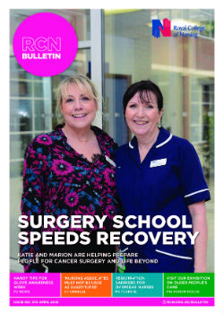 RCN Bulletin cover April 2019