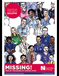 RCN Bulletin cover: August 2019