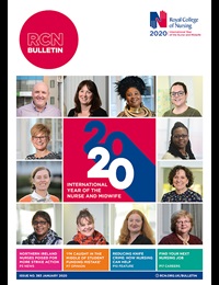 RCN Bulletin cover January 2020