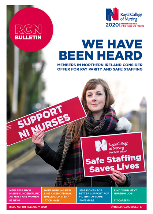 Cover of February 2020 issue of RCN Bulletin