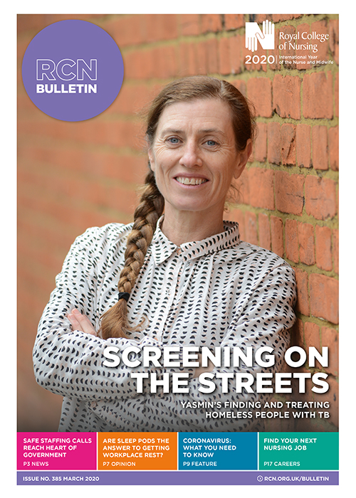 RCN Bulletin cover March 2020