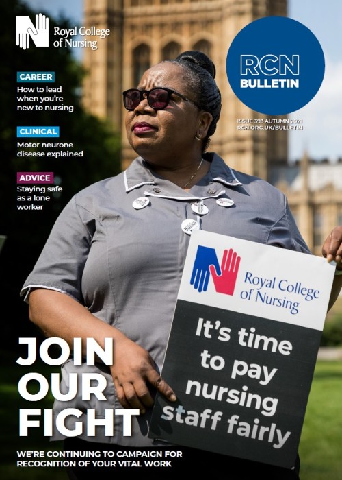RCN Bulletin Autumn 2021 magazine cover