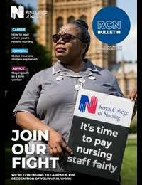 RCN Bulletin Autumn 2021 magazine cover