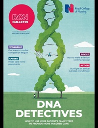 Image of front cover of RCN Bulletin magazine summer 2022 issue
