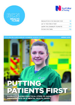 Cover page featuring Hannah Rowlands