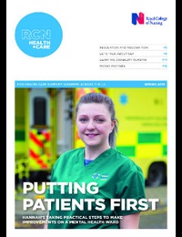 Cover page featuring Hannah Rowlands