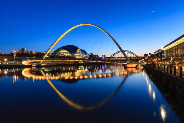 Gateshead millennium bridge