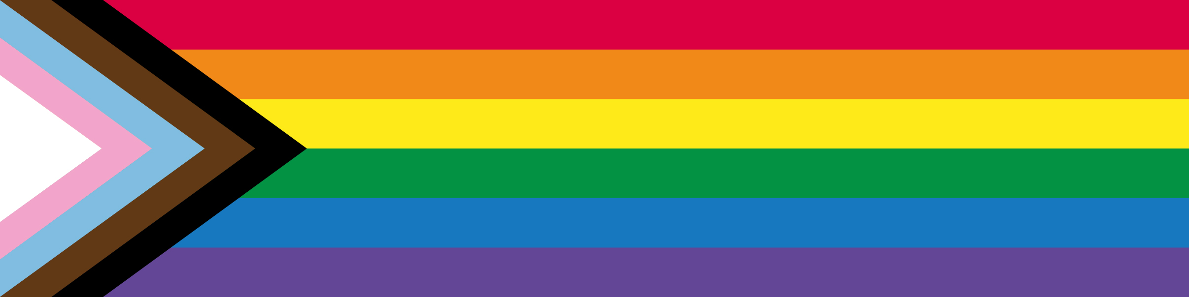 LGBTQ+ progress flag