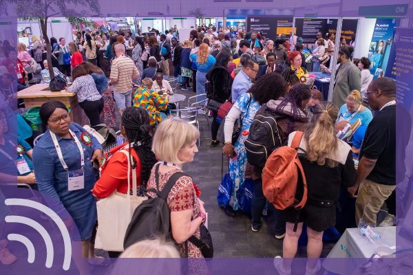 Members attending exhibitions at Congress 2024