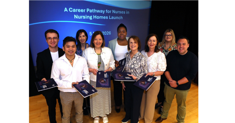 Guest Speakers at the launch of the NIPEC Nursing Home Career Pathway. 