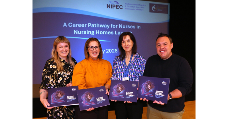Co-Chairs of the Career Pathway L to R Sophie Lennon, Sarah Penny, Brenda Rushe & Dr Gary Mitchell.