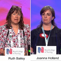 Ruth Bailey and Joey Holland