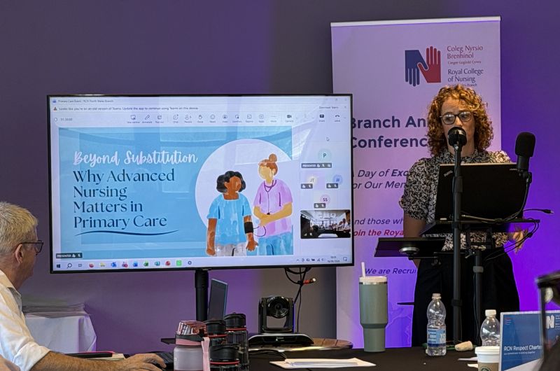 Nia Broughton at NW CHOW conference
