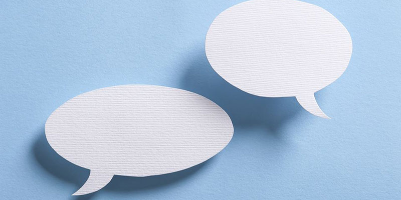 Speech bubbles 