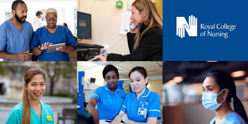 International nursing International nursing - five images of internationally educated nurses and the RCN logo in white on blue