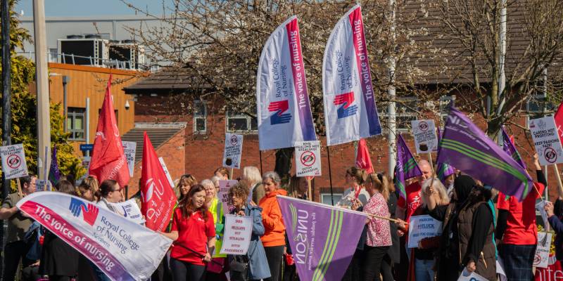 James Cook South Tees parking protest 8 April 2025 James Cook South Tees parking protest 8 April 2025