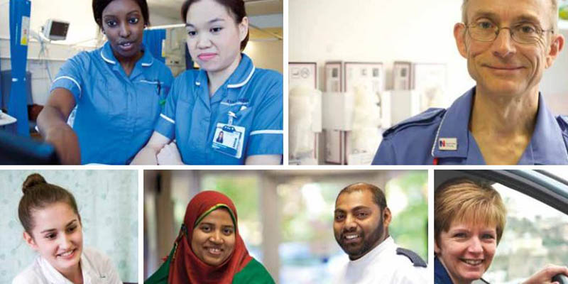 RCN Equality and Inclusion Strategy front cover pictures 