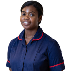 An IHSC nurse
