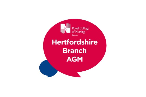 RCN Hertfordshire AGM logo