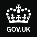 Gov.uk website logo (white crown on black background)