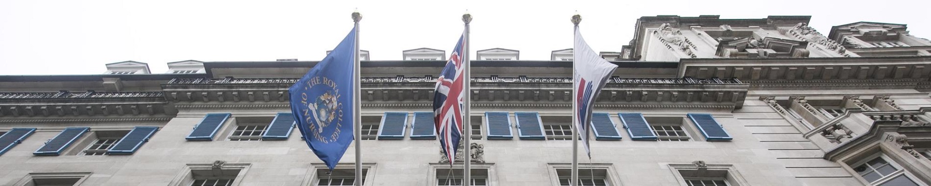 The exterior of the RCN HQ building in Cavendish Square