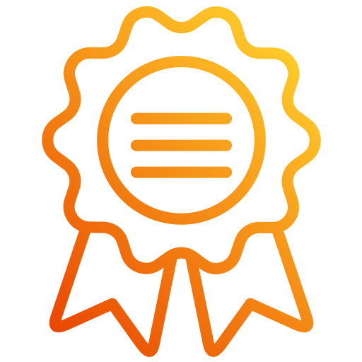 Illustration of a prize ribbon