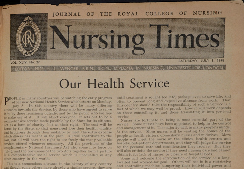 75 years of the NHS