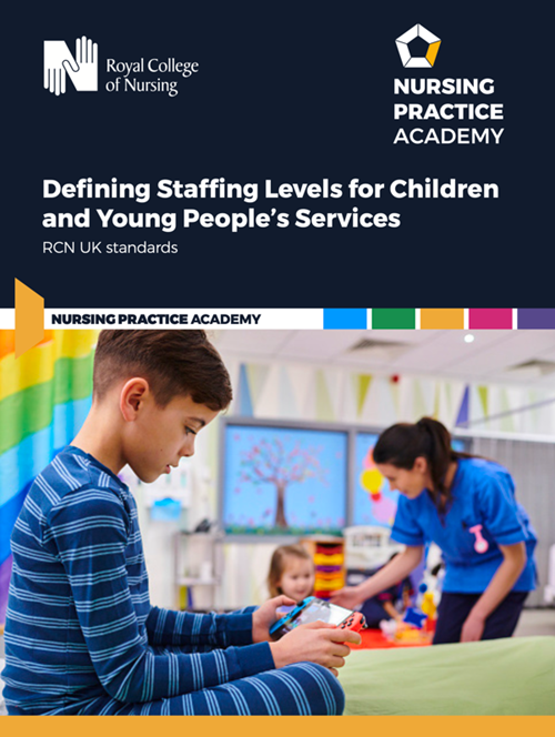 The front cover of an RCN publication for children and young people
