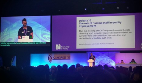 Forum Steering Committees speaker at an RCN conference