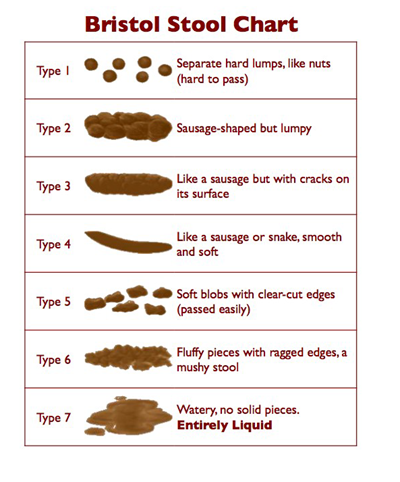 Bristol stool chart
