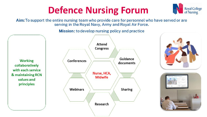 Defence Nursing Forum slide