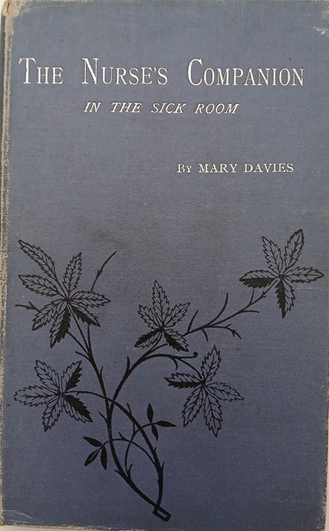 Front cover of an old nursing text book