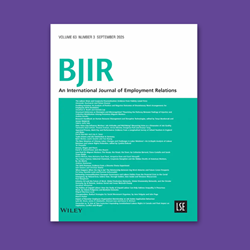 Cover of the British Journal of Industrial Relations