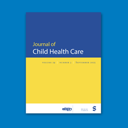 Cover of Journal of Child Health Care