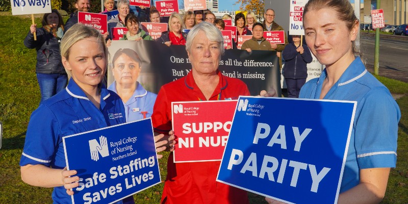 Nursing staff in Northern Ireland to go on strike