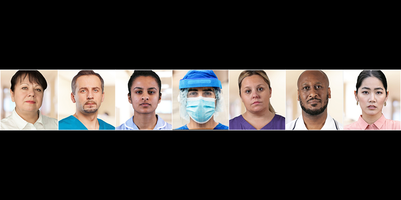 Nursing staff headshots