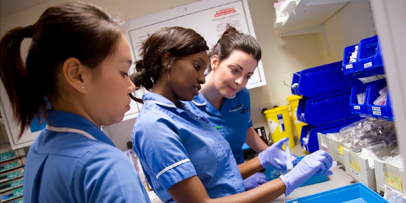 Overseas nurses working