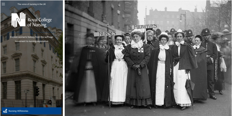 New tour exploring nursing and the suffrage movement now available on Useeum