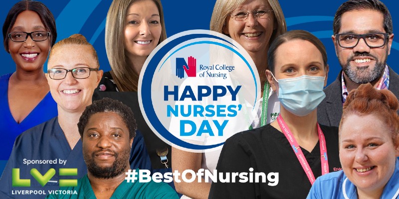 Nurses Day 2022 composite image of nursing case studies