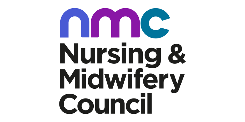 Nursing and Midwifery Council logo Nursing and Midwifery Council logo