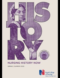Nursing History Now Spring-Summer 2020 showing Florence Nightingale