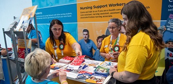 NSWs discussing resources